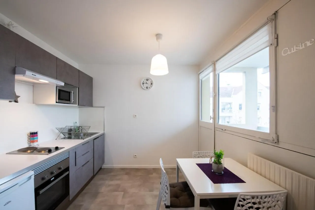 Le Nazareth -Charmant Appartement Lyon Part-Dieu Balcon Garage France
